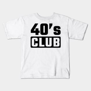 40th birthday Kids T-Shirt